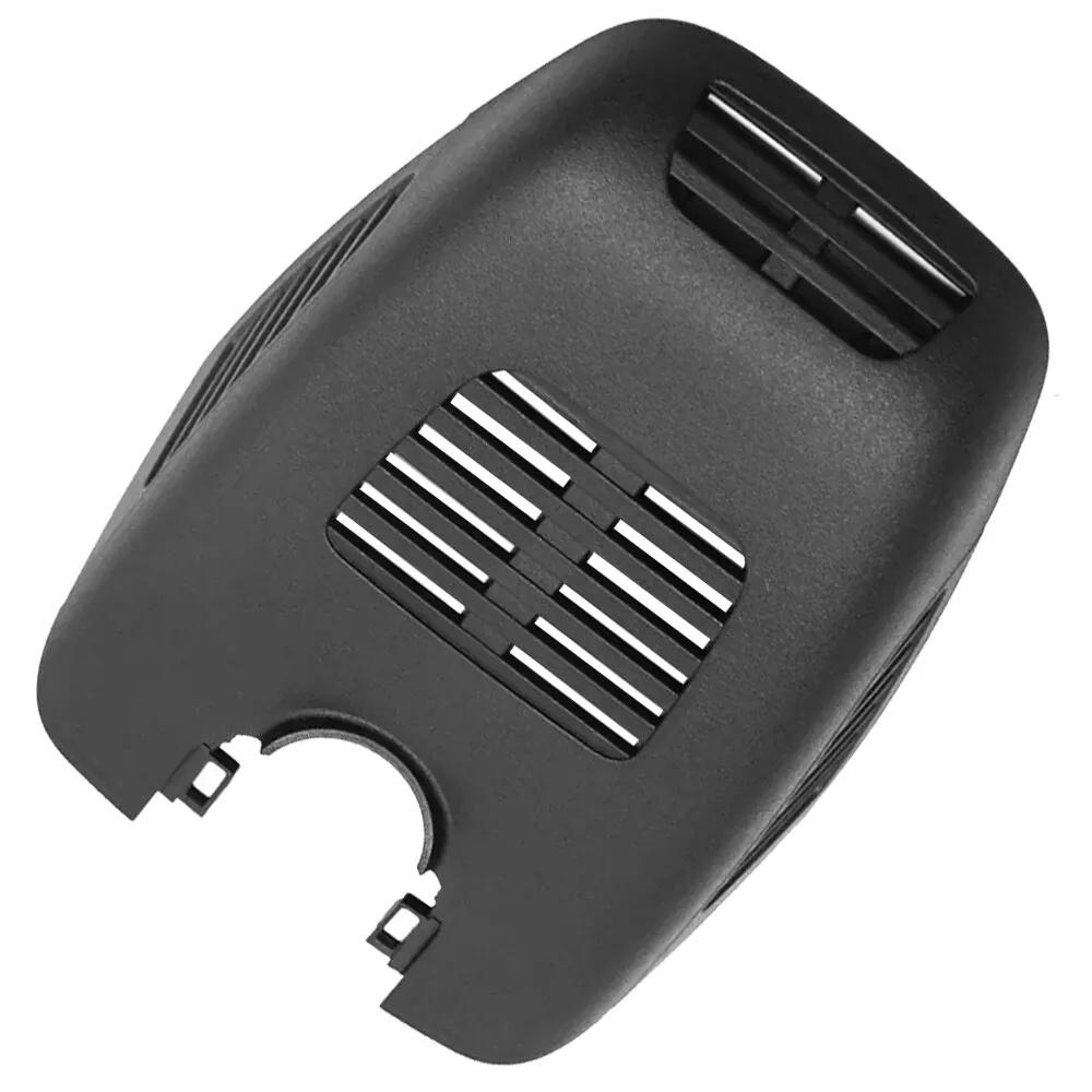 Rearview Mirror Base Cover Black For Mercedes-Benz C-Class W205 14-21 2058210300