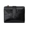 Women's Crocodile Pattern Macaron Short Wallet with Multi-card Slots – Versatile Daily Style