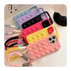 Phone Case For iPhone 16 11 15 Pro Max 14 Plus 12 13 Pro 7 8 Plus XR X XS SE2 3D Suction Cup Airbag Transparent Shockproof Cover