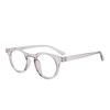 fashion New transparent point Plain glasses PC plain glass spectacles vintage eyeglass round frame glasses