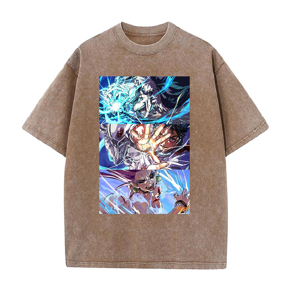 Hot Anime Jujutsu Kaisen Okkotsu Yuta Ishigoori Ryuu Clothing Men Women Tshirts Washed Cotton Tee Retro T-shirt Harajuku T Shirt