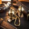 Mini Brass  Diving Helmet Keychain 2 Sets