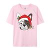 Frenchie White Graphic Tee Men's Clothes Lovers Day Oversized T Shirt Men Band Tshirts Vegan