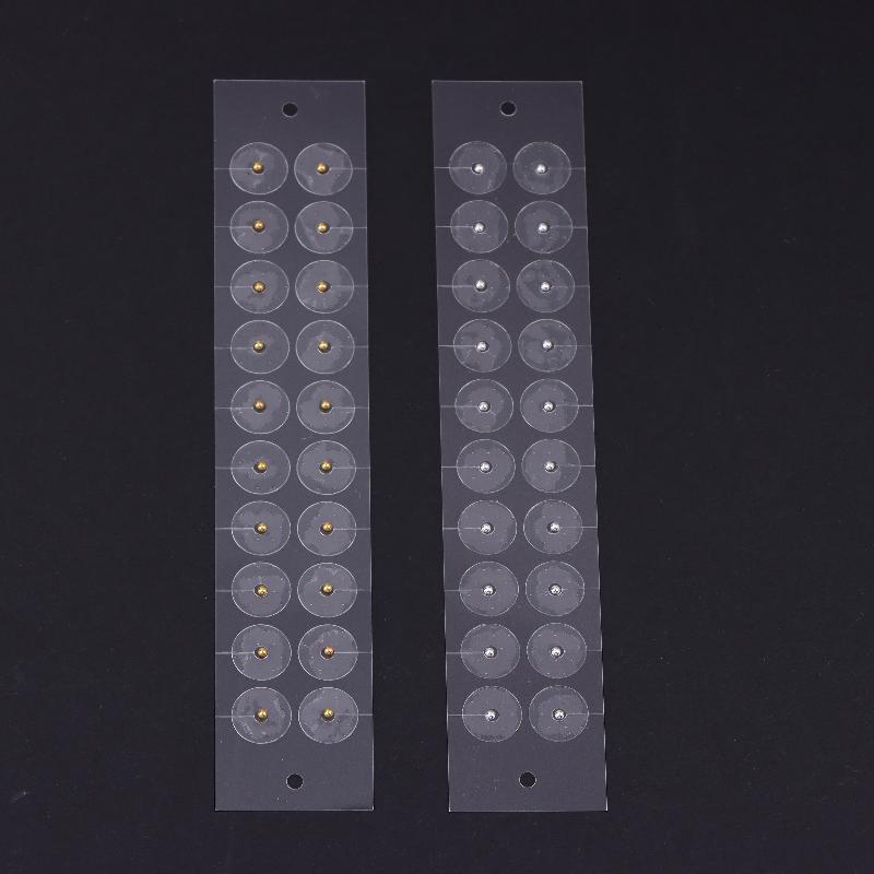 100Pcs Ear Bead Patch Auriculotherapy Breathable Acupressure Ear Press Bead Patch Sticker Acupressure Bead Patch