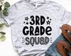 3rd Grade Squad Shirt, Back To School Shirt, First Day of School, Hello Third Grade T-Shirt, Third Grade Shirt, School T Shirt, School Squad