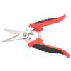 180mm 3CR13 Steel Electrician Garden Scissors Multifunction Straight Head Plastic Scissors