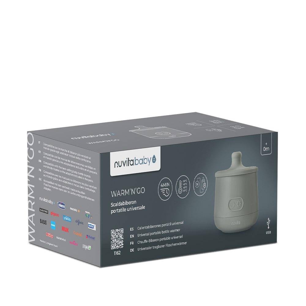 Bezprzewodowy Podgrzewacz Do Butelek Dla Dzieci Usb Kilka Temperatur Nuvita