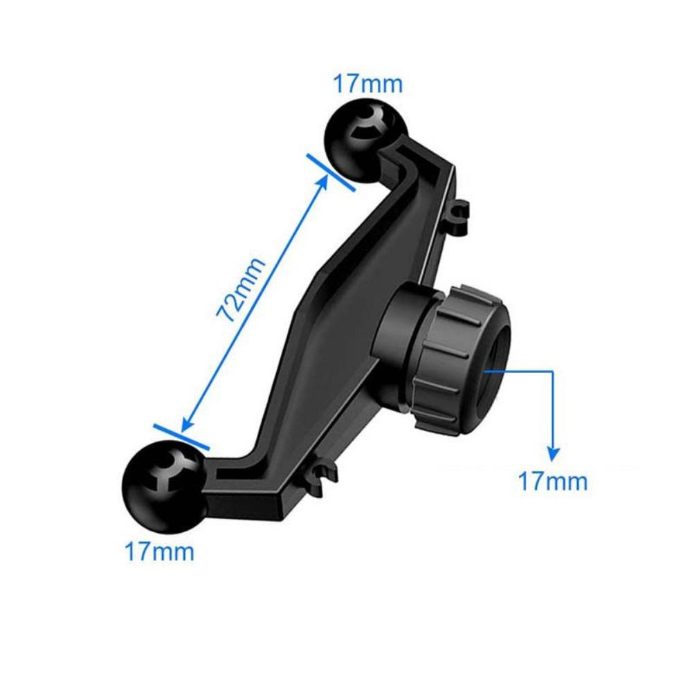 Adjustable Mobile Phone Holder 360° Rotation Ball Head Adapter Car Holder Adapter  Car Accessories