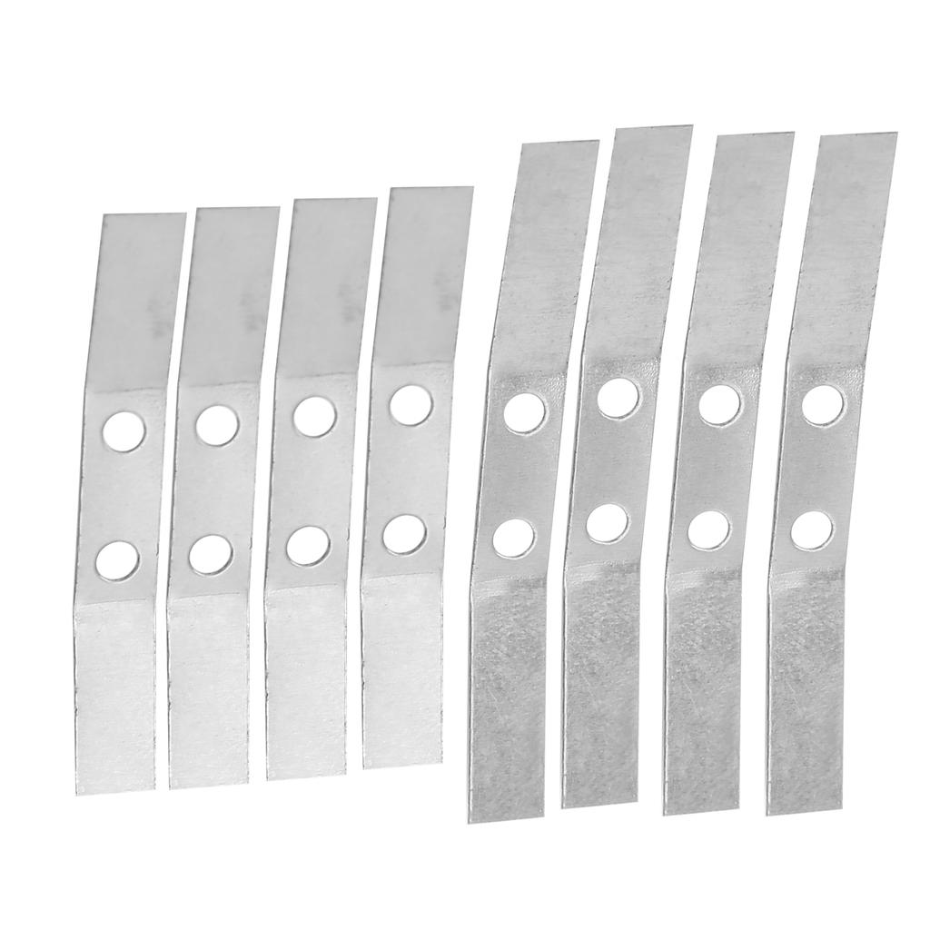 8 szt. Stalowa Oś Tylna Resor RC Samochód Zestaw Akcesoriów Pasuje do WPL D12 1/10 RC Ciężarówka