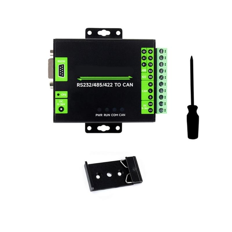 Industrial Grade Isolation Type Adapter RS232/RS485/RS422 to CAN Module Converter
