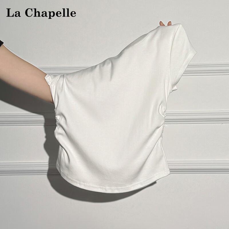 La Chapelle Women's Round Neck Slimming T-Shirt