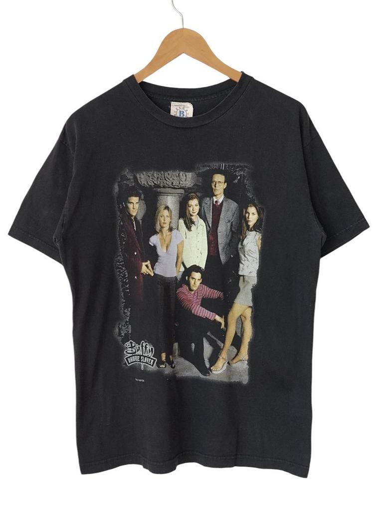 1998 Buffy The Vampire Slayer Vtg Movie TV Black Unisex Tshirt Reprint KH9645