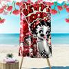 1pc Betty Boop Beach Towel, A Vibrant Beach Towel Suitable for Outdoor Activities, Camping, Hiking