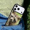 Kawaii Baby Raccoons Racoons Phone Case For iPhone 17 AIR 16 Pro Max 15 14 Pro 11 12 13 Shockproof Silicone Cover