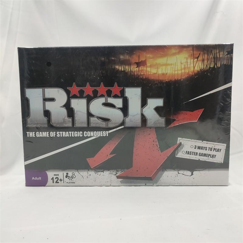 Classic RISK Board Game: Interactive English Card Edition