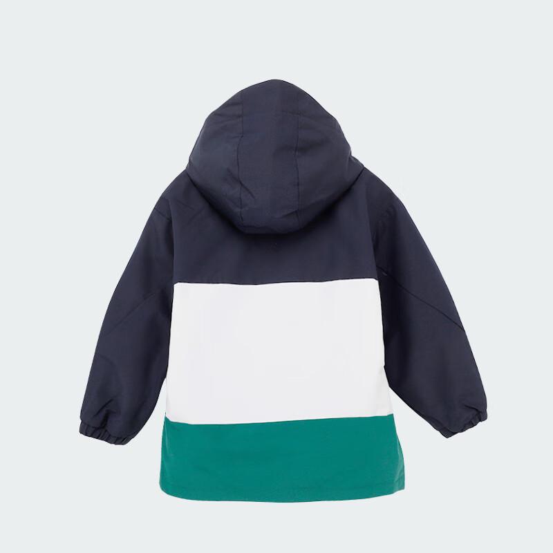 Adidas Kids' Hooded Fleece-Lined Woven Jacket