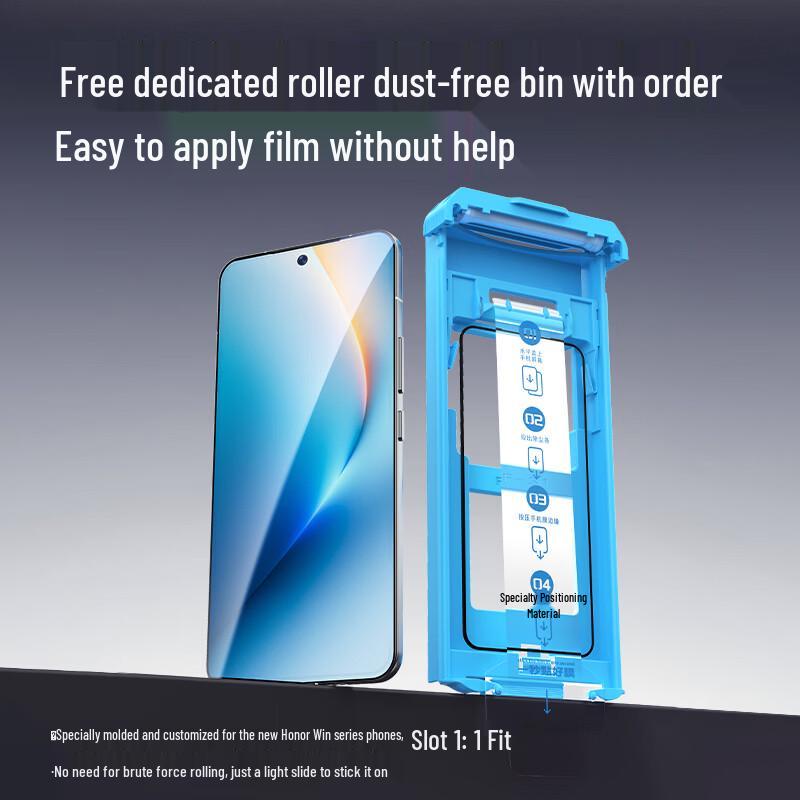 Smorss 3D AR Tempered Glass Screen Protector for Honor WIN/Turbo
