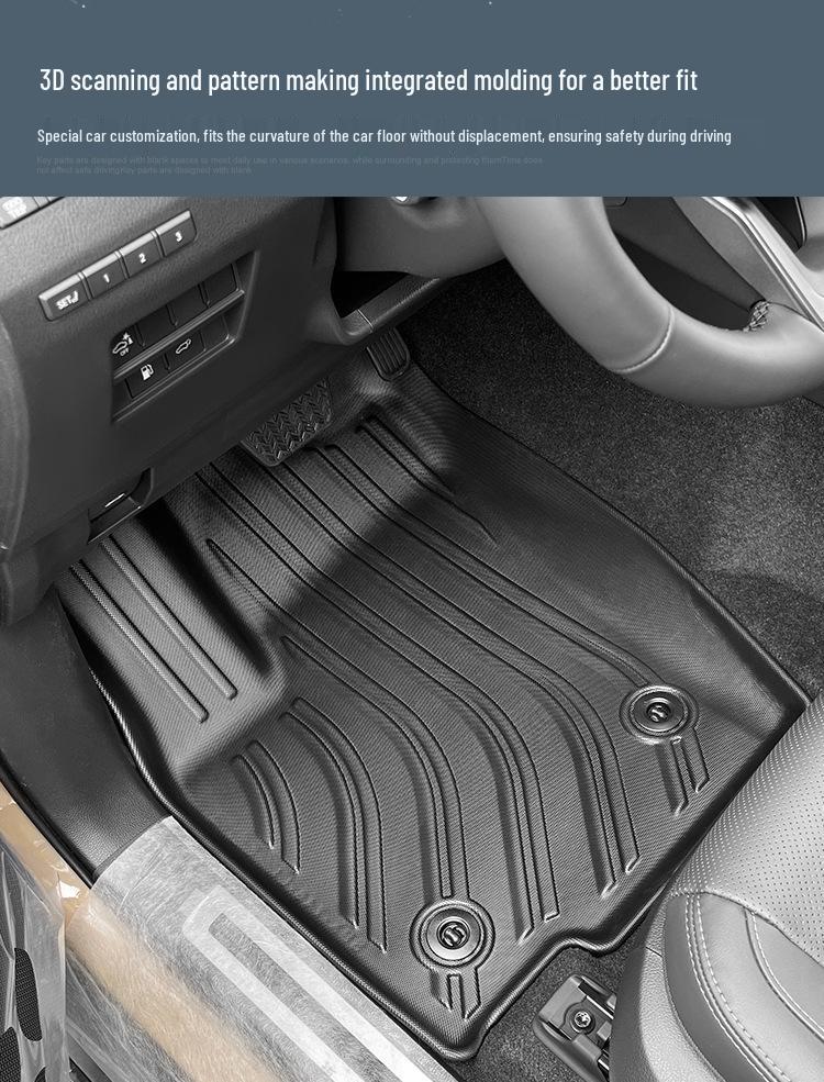 Eco-Friendly TPE Floor Mats & Trunk Mat for 2024 Lexus GX550H/Prado