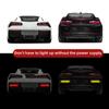 Durable Scratch-Resistant Car Rear Bumper Reflective Warning Decals for Jeep Renegade Wrangler JK JL Grand Cherokee Auto Parts