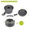Top-Selling Portable Folding 1.1L Outdoor Teapot & Camping Cookware Set