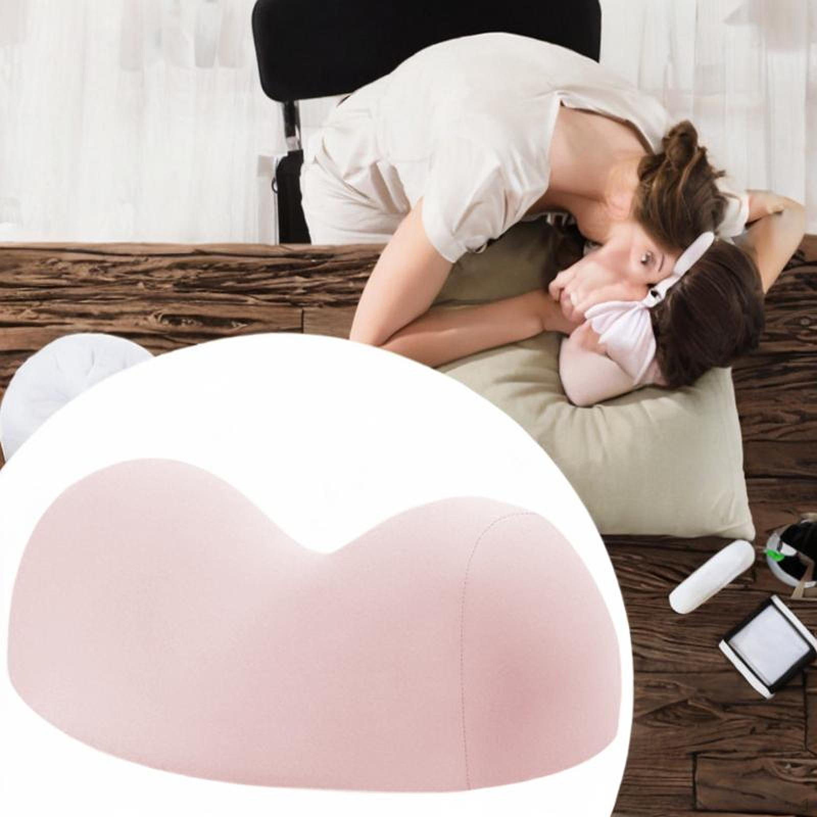 Cervical Neck Pillow Bedding Accessories Memory Foam Bed for Hotel Dorm розовый