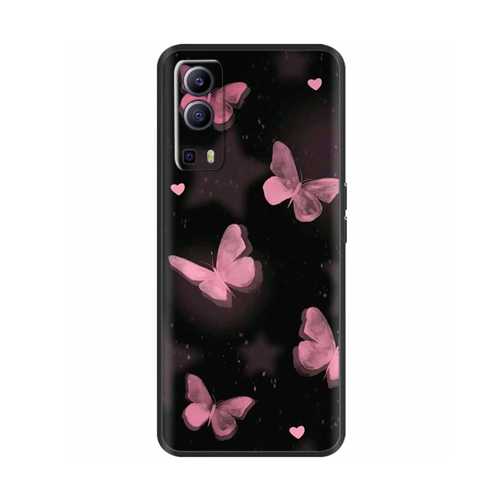 For Vivo Y52 5G Case For Vivo Y72 5G Soft TPU Silicone Cute Cartoon Shell Phone Back Cover For Vivo Y72 Y52 Cases Y 52 72 Fundas