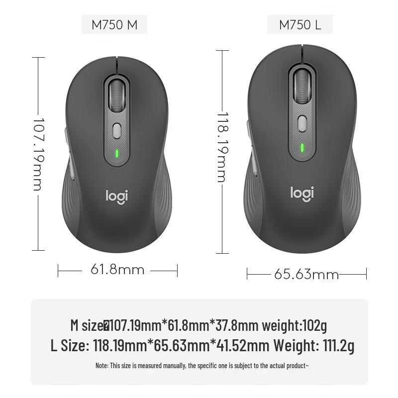Logitech M750 Wireless Bluetooth Silent Mouse