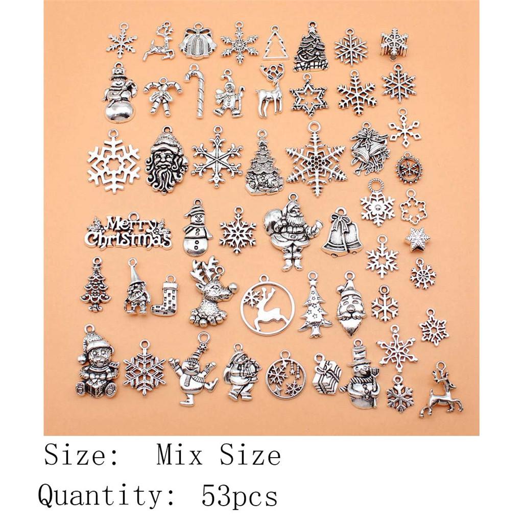 Father's Day Big Charms Easter Christmas Mixed Set Charms Pendant Items Pendants For Jewelry Crafting