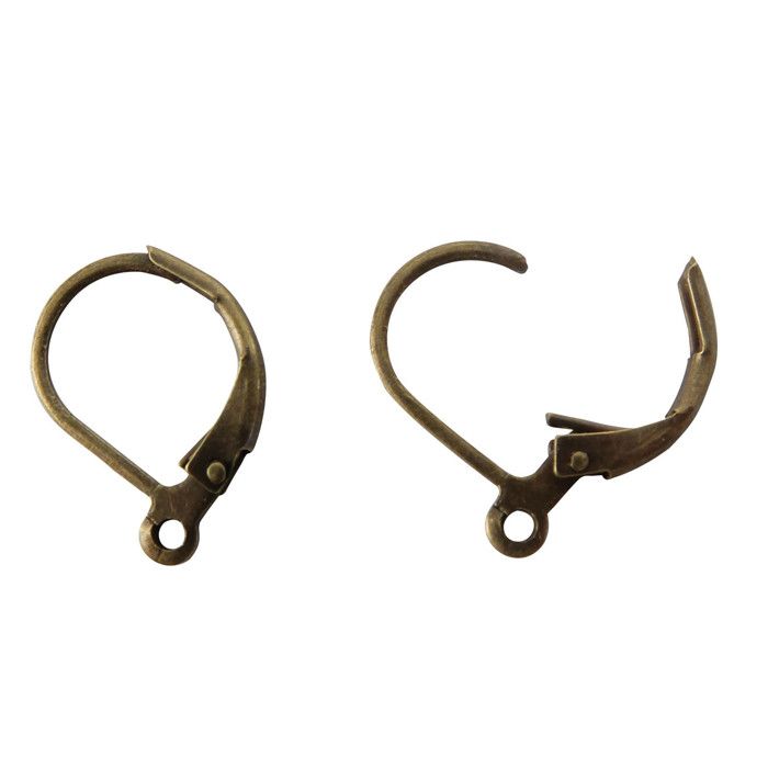 Boucles d'oreilles dormeuses Bronze 1 paire