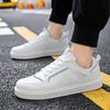 Fashion Non-slip Strappy White Casual Sneakers Vulcanize Orange Trainers Golf Shoes Men Sports Loafersy 2025summer Dropship Trends