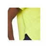 Under Armour Launch Elite Comfortable Fashionable Simple Versatile Short Sleeve Regular T-Shirt Women Tops Yellow 1389564-731