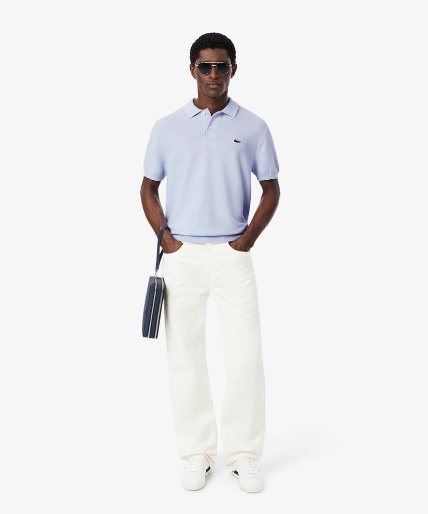 LACOSTE Men'S Lynx Lynx Short Sleeve Polo Sweater Ah1043-56G J2G