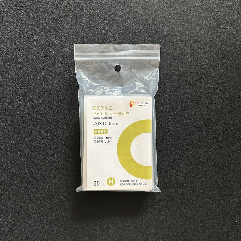 50pcs Original Korea Card Sleeves Photcards Clear Protector Kpop Shield Board Games Tarot Cards Photocard Protector Film