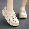 2025 New Summer Lightweight Beach Sandals Breathable Hole Shoes Hollow Women's Shoes Foreign Trade Casual Lazy Shoes
