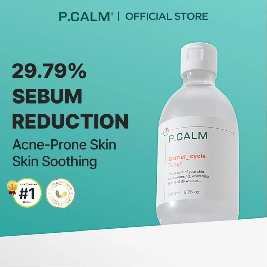 P.CALM Barrier Cycle Toner 200ml / 500ml