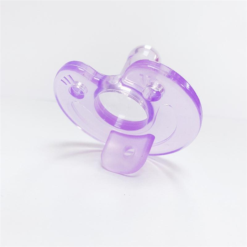 

Соска-пустышка для младенцев Соска-пустышка Силиконовая соска-пустышка Соска-пустышка для новорожденных Соска-пустышка V-образная Ортодонтическая соска-пустышка 5*4.5cm фиолетовый