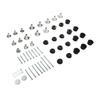 60Pcs Body Cab Mount Bushing Kit KF04060BK Replacement for Ford Super Duty 2WD 4WD 2008‑2016