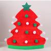 Traditional Santa/Christmas Tree Hat Headgear Christmas Festival Theme Accessory For Adults Kids Family Gathering Decors