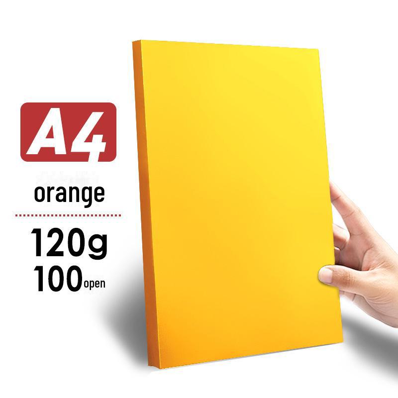 Zpevněný barevný kartonový papír Yuanhao A4 - 120G/160G pro kutily, tvoření ve školce a tisk
