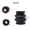 0.5X 0.7X 1.0X  Auxiliary Objective Lens 1/3 SZMCTV Adapter for Zoom Stereo Microscope Thread 48mm for Trinocular Microscopio