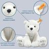 Steiff Cuddly Friends Lasse the Polar 062636 Japanese Bear, 28cm, [Official Product]