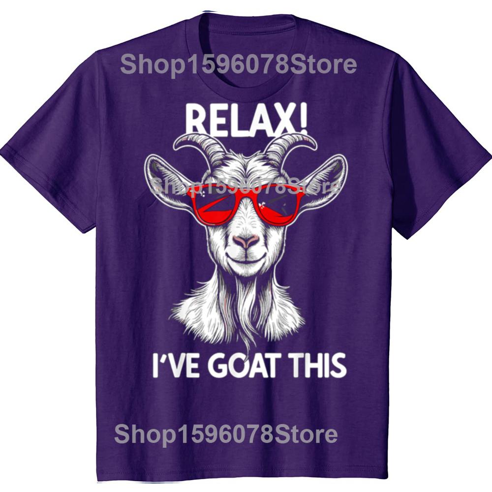 

Funny Goat Lover Graphic 100% Cotton T-shirts Men Women s Fashion Casual Tshirt Loose Oversized Streetwear T Shirt 4XL
