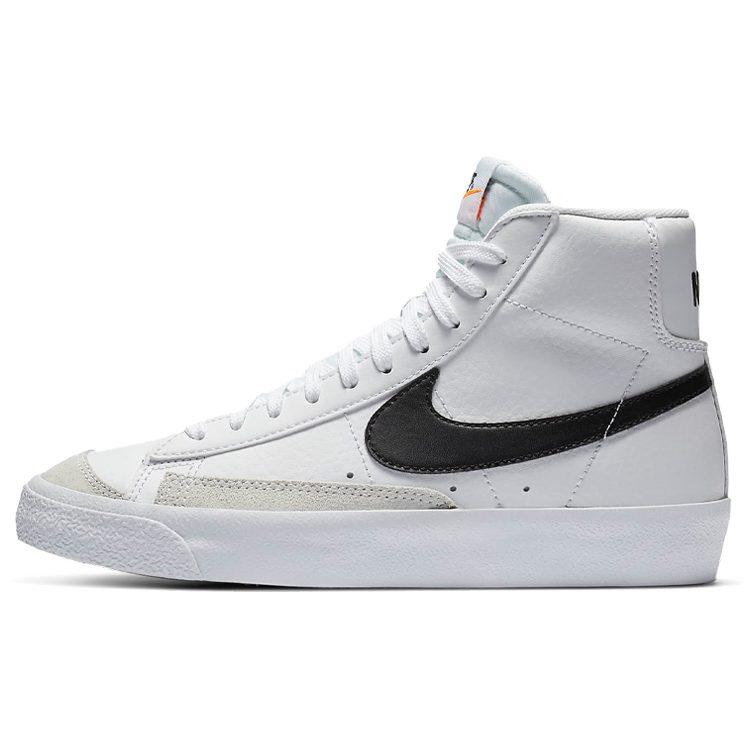 Nike Scarpe da Skateboard Blazer Mid 77 Mid top Bianco Nero DA4086-100
