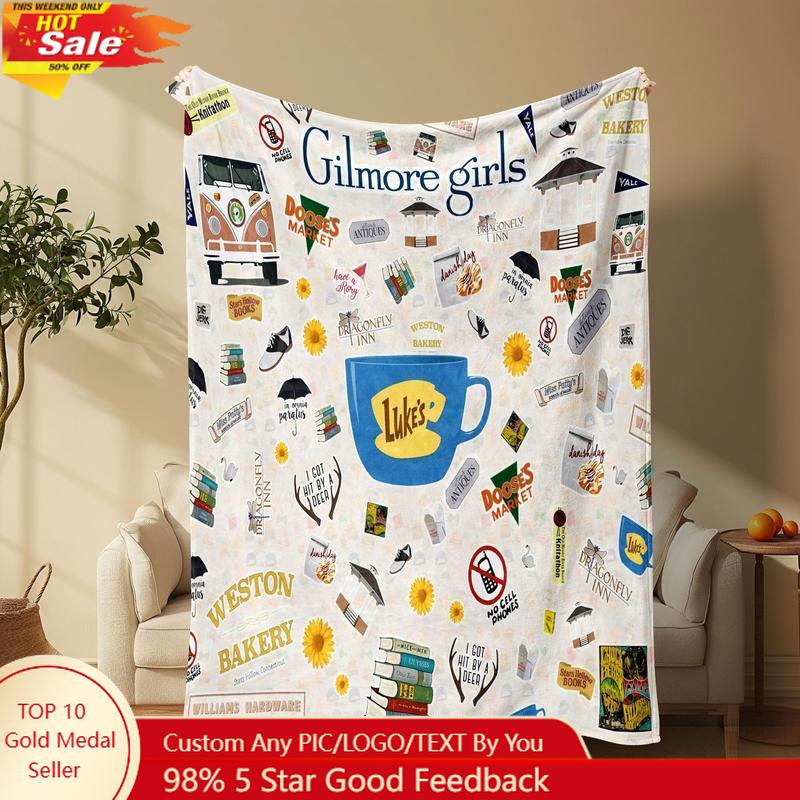 Cartoon Pattern Soft Breathable Blanket Soft Comfortable Throw Blanket Lightweight Throw Blanket Comfy Bedding Custom blankets 75X95CM