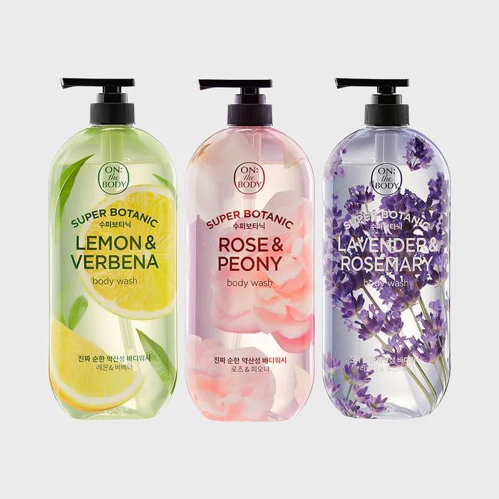 

On the Body Super Botanic Гель для душа 900г X 3 Выберите 1 Lemon and Verbena