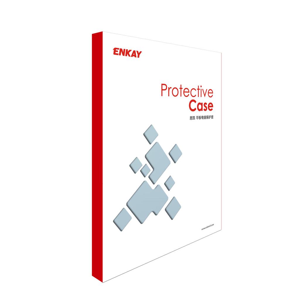 ENKAY HAT PRINCE For iPad Air 11 (2025)/(2024) Case Auto Wake/Sleep Acrylic Clear Back Leather Tablet Cover