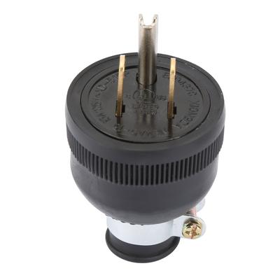15A Power Plug Connector 125V Straight Plug Durable NEMA5-15P Power Plug  Electrical Systems