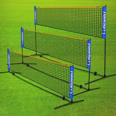 Bärbar hopfällbar standard Professionell badmintonnät Inomhus Utomhussport Volleyboll Tennis Träning Fyrkantiga nät Mesh