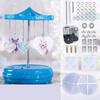 Musical Carousel DIY Silicone Mold for Music-Box Umbrella Bottom and Cover Mold DIY Movement Materials Round Brand Mold