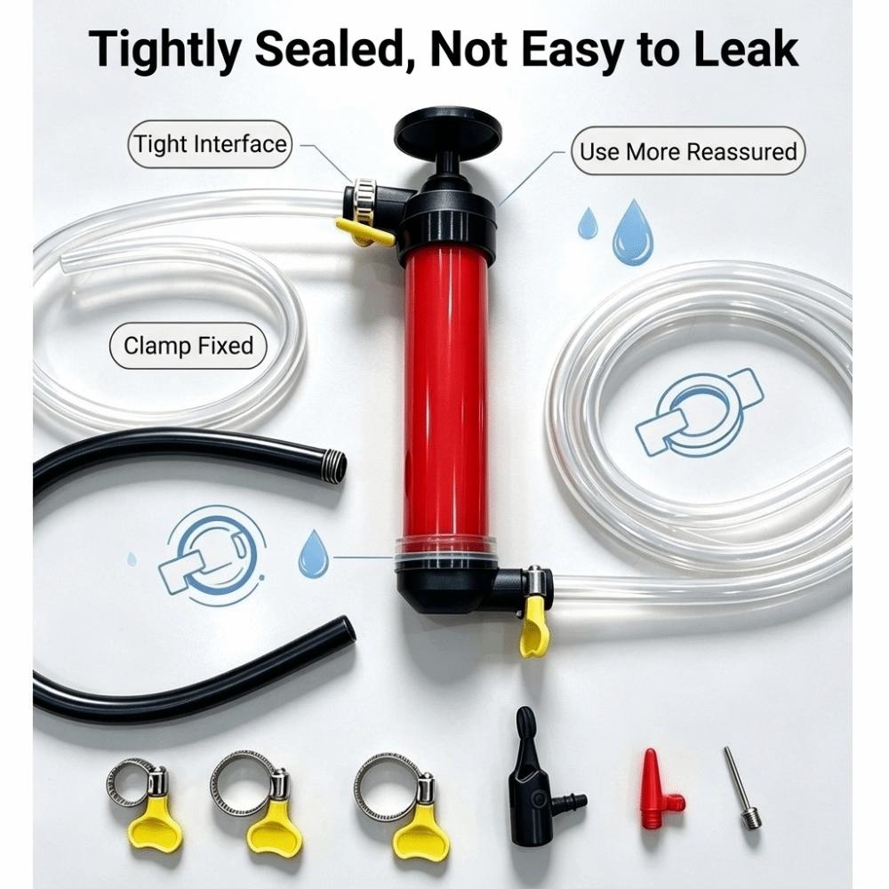 High Compatibility Car Oil Pump Set Manual Liquid Transfer Pump Self Priming Pump for Bottling Car